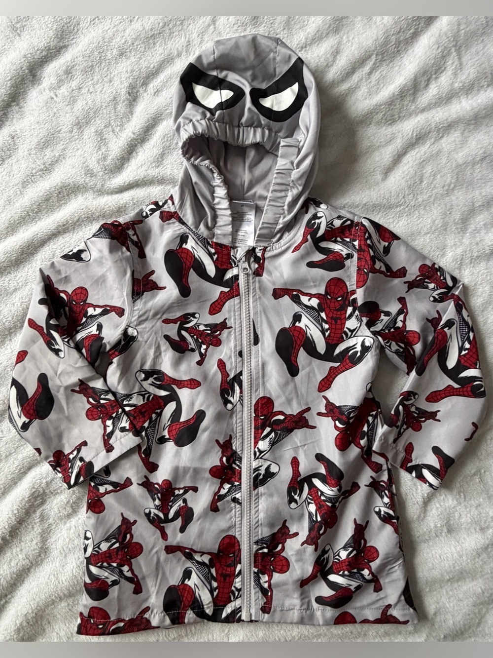 MARVEL | Spider-Man | Jacket | Lightweight | Hooded